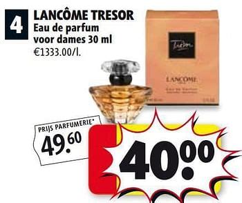 trésor lancome kruidvat